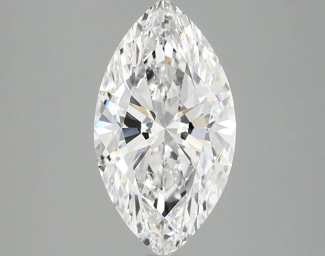 3.07 Carat Marquise Shaped Excellent Cut VS1 IGI Certified Lab Grown Diamond