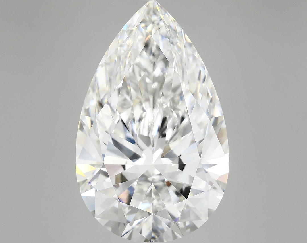 10.18 Carat Pear Shaped Ideal Cut VVS2 IGI Certified Lab Grown Diamond