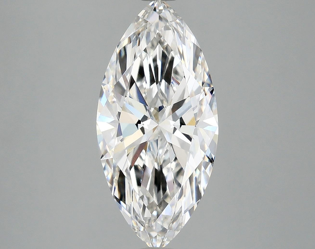 3.03 Carat Marquise Shaped Excellent Cut VVS2 IGI Certified Lab Grown Diamond