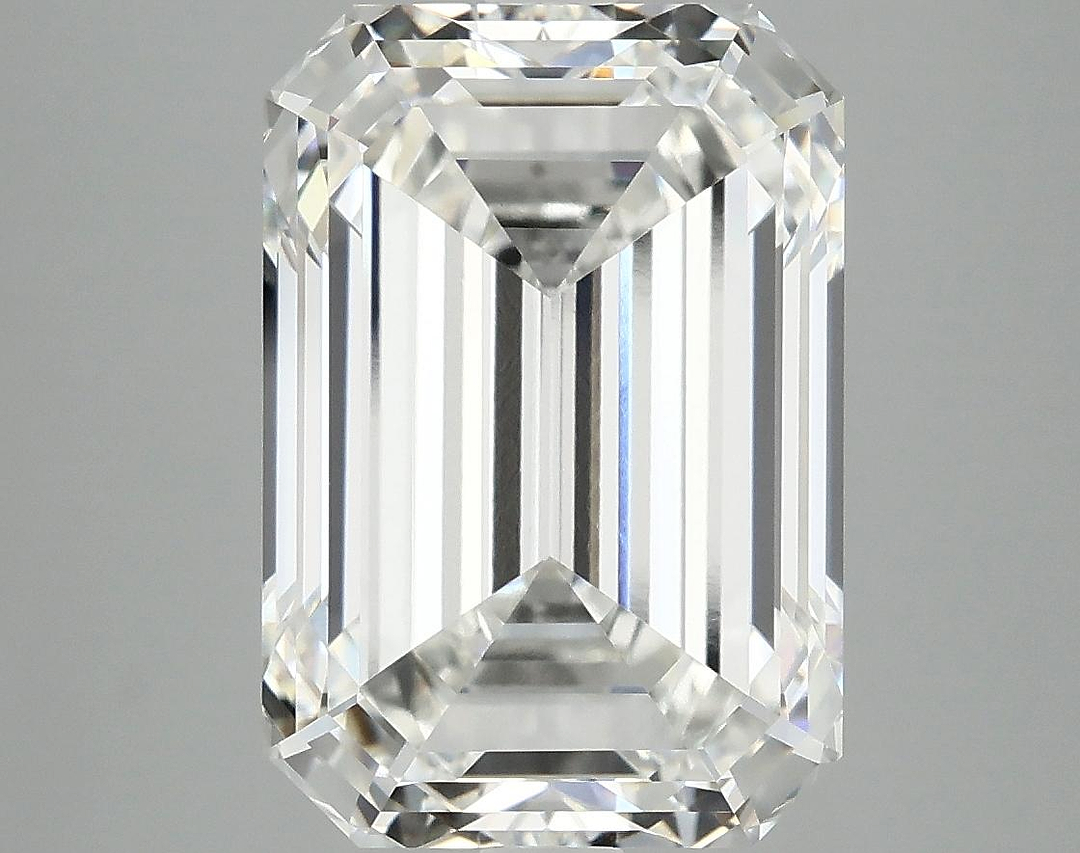 7.19 Carat Emerald Shaped Ideal Cut VVS2 IGI Certified Lab Grown Diamond