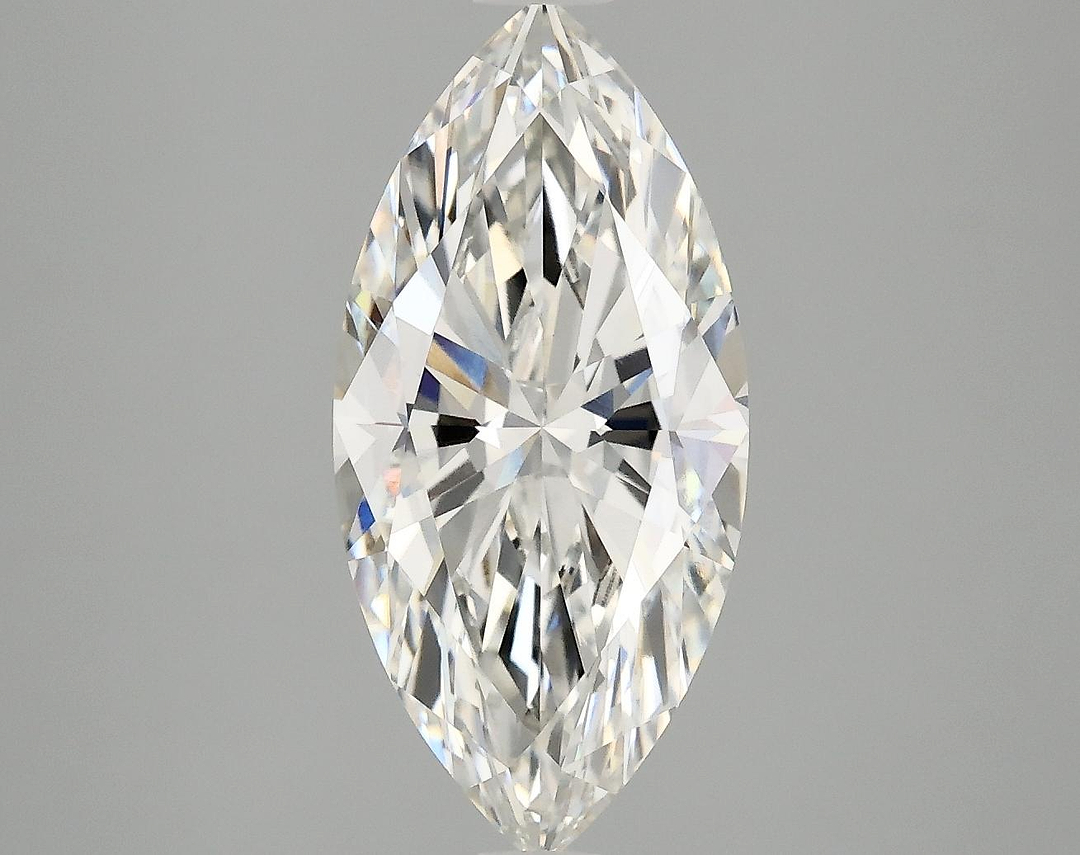 3.02 Carat Marquise Shaped Excellent Cut VVS2 IGI Certified Lab Grown Diamond