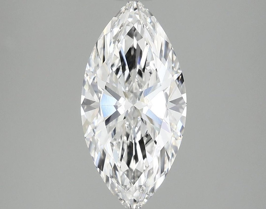 1.97 Carat Marquise Shaped Excellent Cut VVS2 IGI Certified Lab Grown Diamond