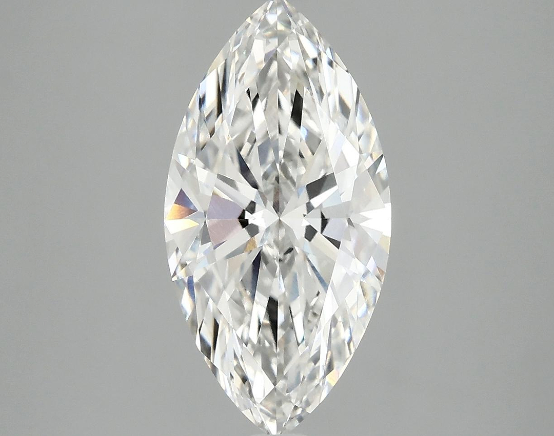 2.58 Carat Marquise Shaped Ideal Cut VVS2 IGI Certified Lab Grown Diamond