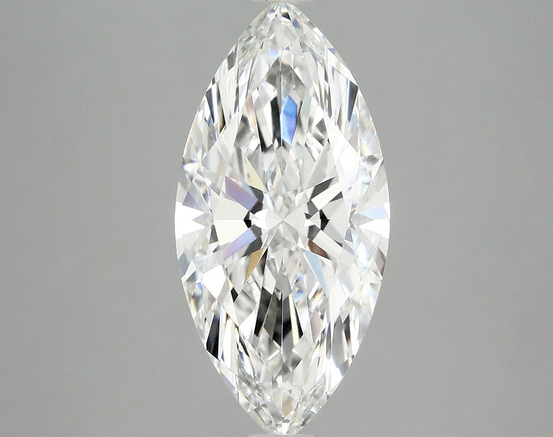 3.04 Carat Marquise Shaped Excellent Cut VVS2 IGI Certified Lab Grown Diamond