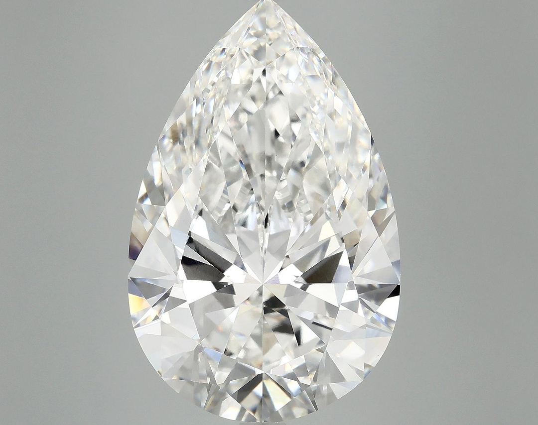 11.03 Carat Pear Shaped Ideal Cut VVS2 IGI Certified Lab Grown Diamond