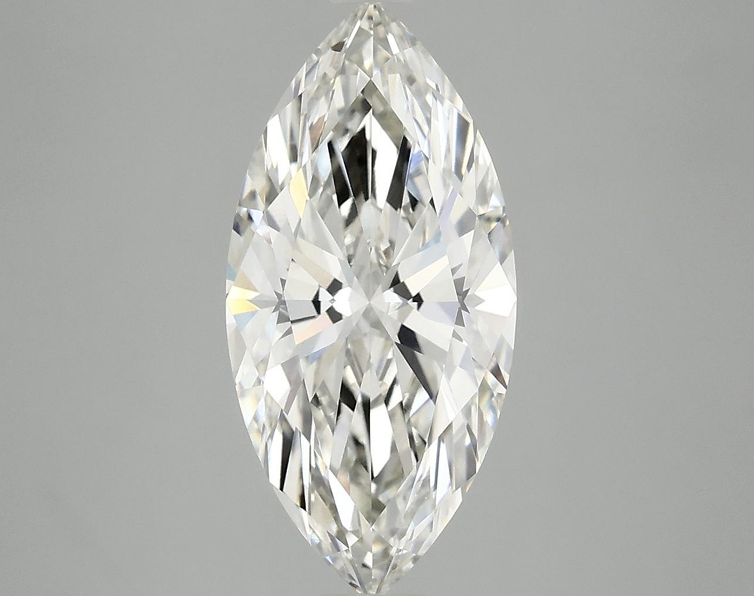 3.0 Carat Marquise Shaped Excellent Cut VVS2 IGI Certified Lab Grown Diamond