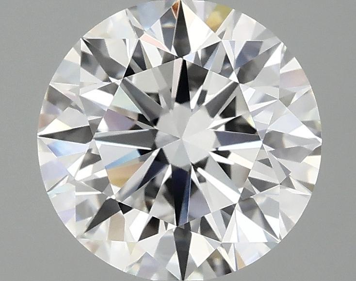 2.52 Carat Round Shaped Ideal Cut VVS2 IGI Certified Lab Grown Diamond
