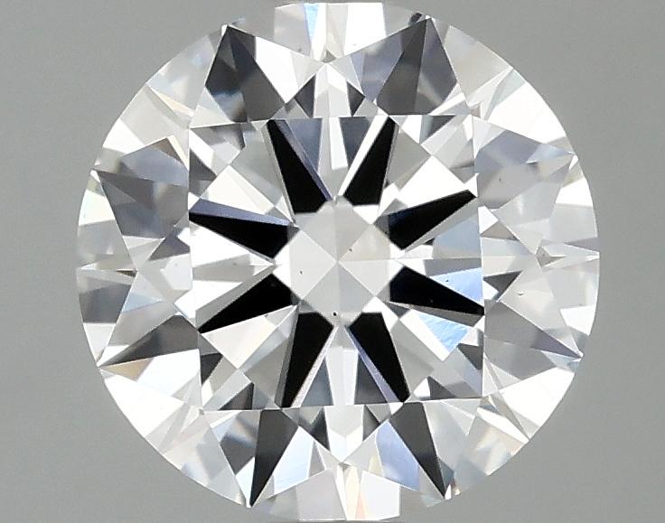 1.73 Carat Round Shaped Ideal Cut VS2 IGI Certified Lab Grown Diamond