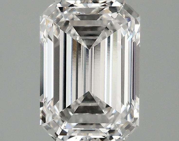 2.07 Carat Emerald Shaped Ideal Cut VVS2 IGI Certified Lab Grown Diamond