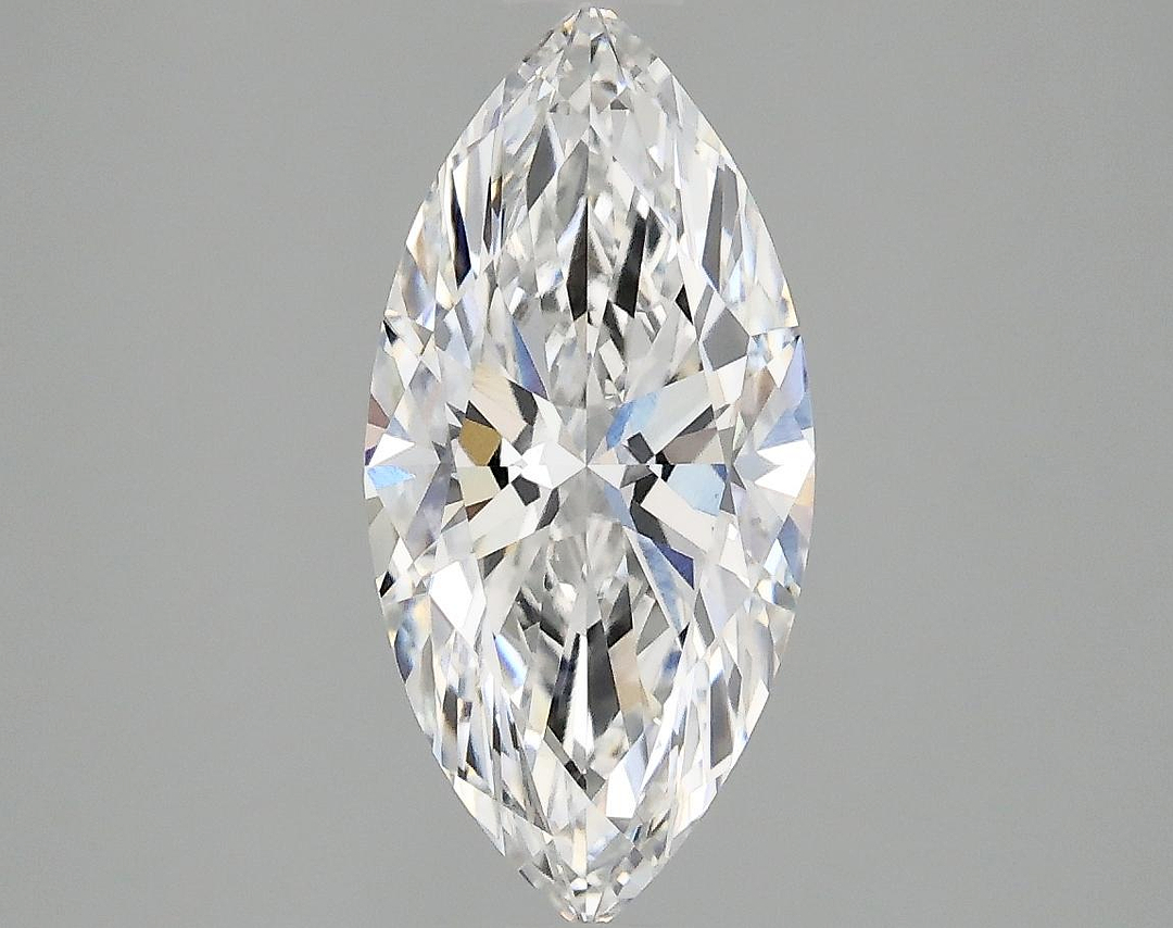 1.91 Carat Marquise Shaped Excellent Cut VVS2 IGI Certified Lab Grown Diamond
