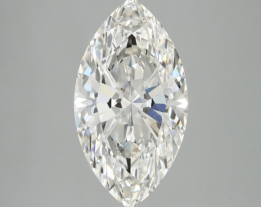 3.06 Carat Marquise Shaped Excellent Cut VVS2 IGI Certified Lab Grown Diamond