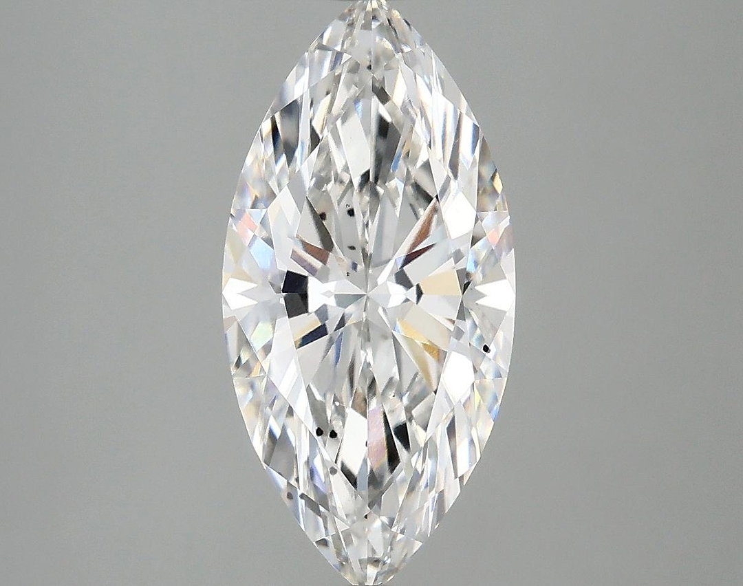 2.59 Carat Marquise Shaped Excellent Cut SI1 IGI Certified Lab Grown Diamond