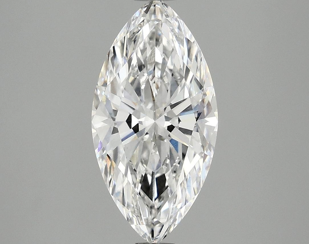 2.06 Carat Marquise Shaped Ideal Cut VVS2 IGI Certified Lab Grown Diamond
