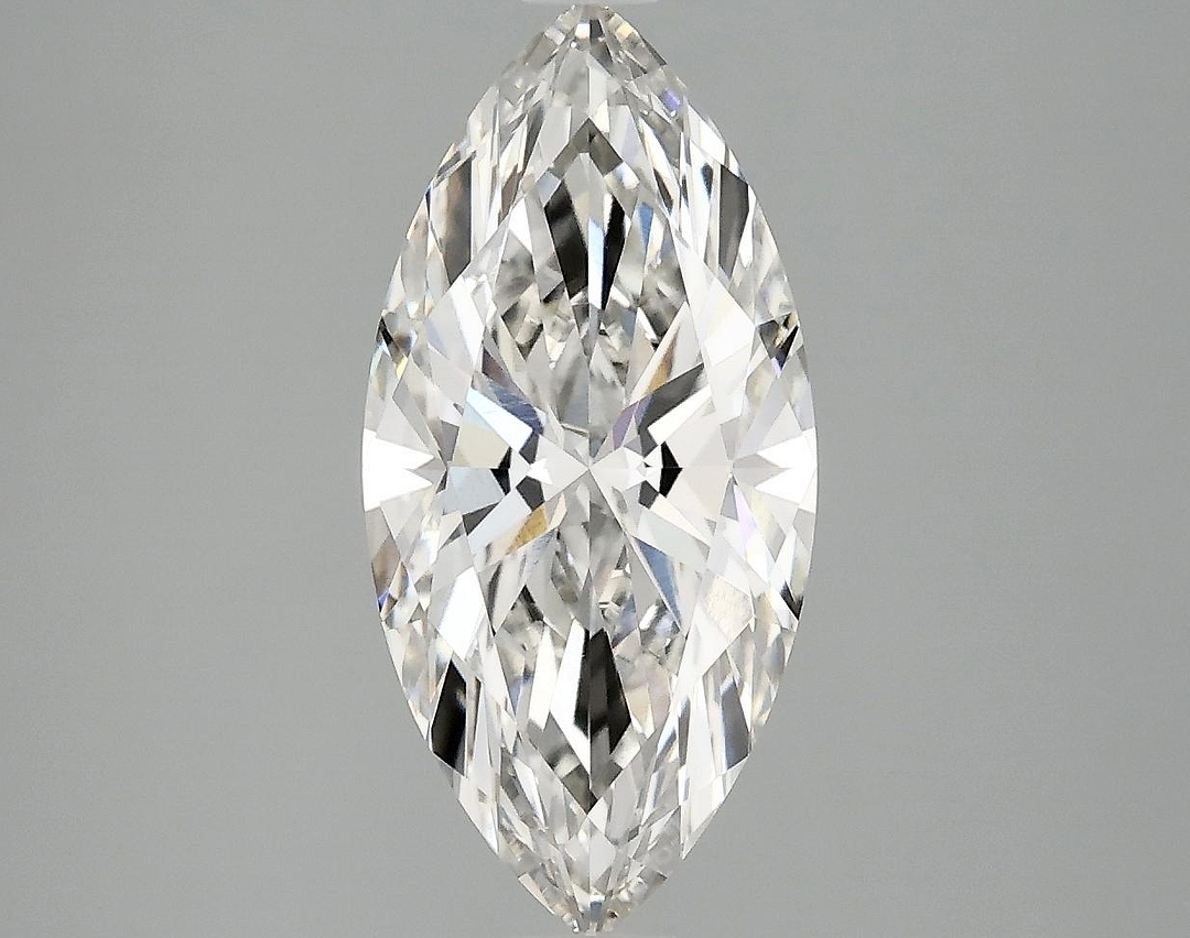 2.5 Carat Marquise Shaped Excellent Cut VVS2 IGI Certified Lab Grown Diamond
