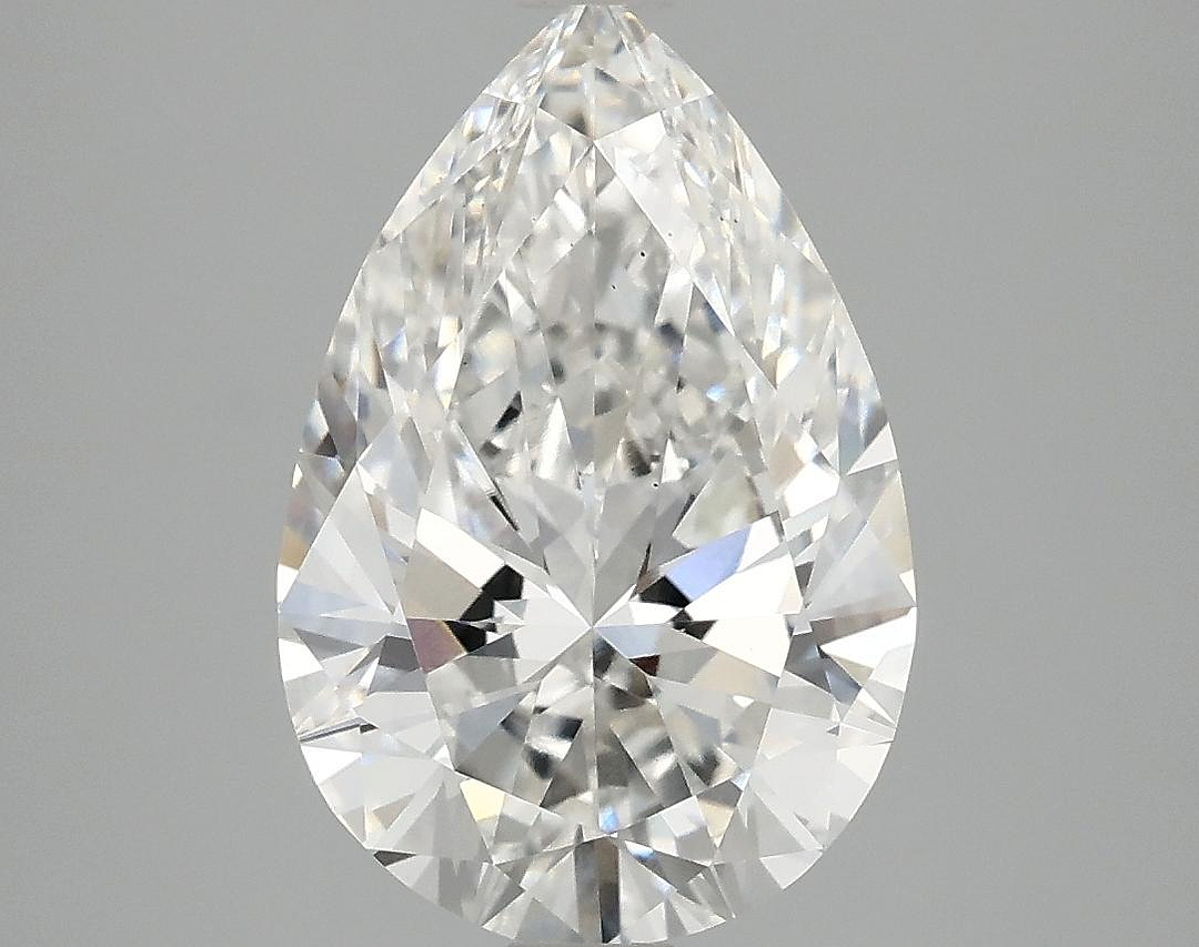 3.06 Carat Pear Shaped Excellent Cut VS1 IGI Certified Lab Grown Diamond