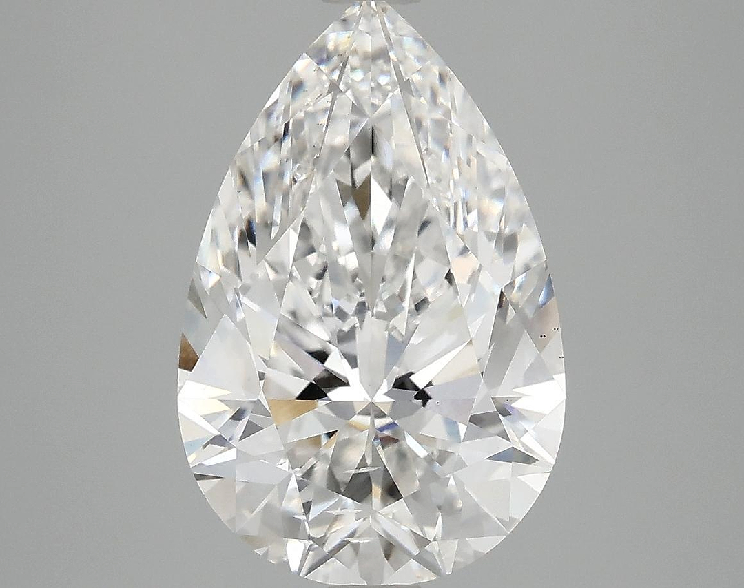 4.01 Carat Pear Shaped Excellent Cut SI1 IGI Certified Lab Grown Diamond
