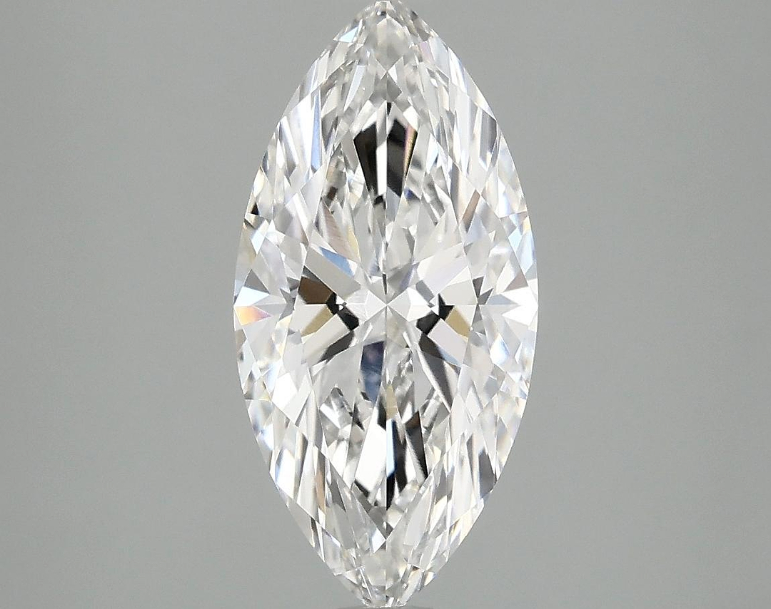 2.06 Carat Marquise Shaped Excellent Cut VVS1 IGI Certified Lab Grown Diamond