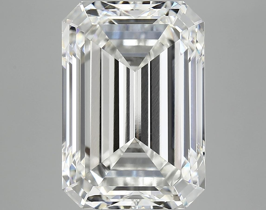 10.05 Carat Emerald Shaped Ideal Cut VVS2 IGI Certified Lab Grown Diamond