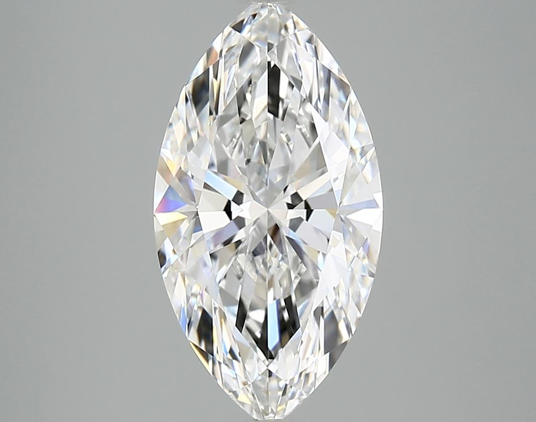3.05 Carat Marquise Shaped Excellent Cut VVS2 IGI Certified Lab Grown Diamond
