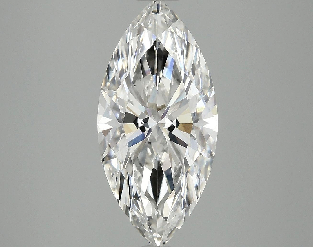 3.1 Carat Marquise Shaped Excellent Cut VVS2 IGI Certified Lab Grown Diamond