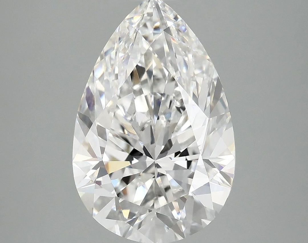 4.02 Carat Pear Shaped Excellent Cut VS1 IGI Certified Lab Grown Diamond