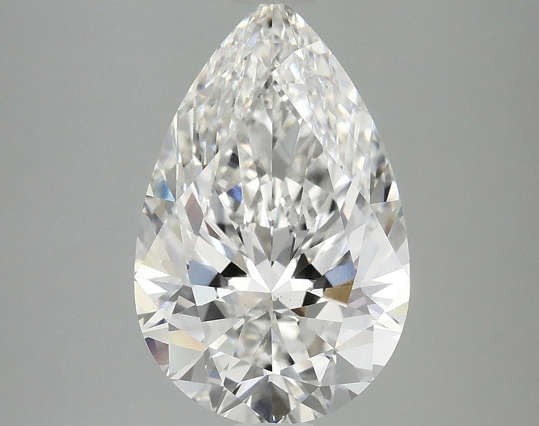 4.01 Carat Pear Shaped Ideal Cut VS2 IGI Certified Lab Grown Diamond
