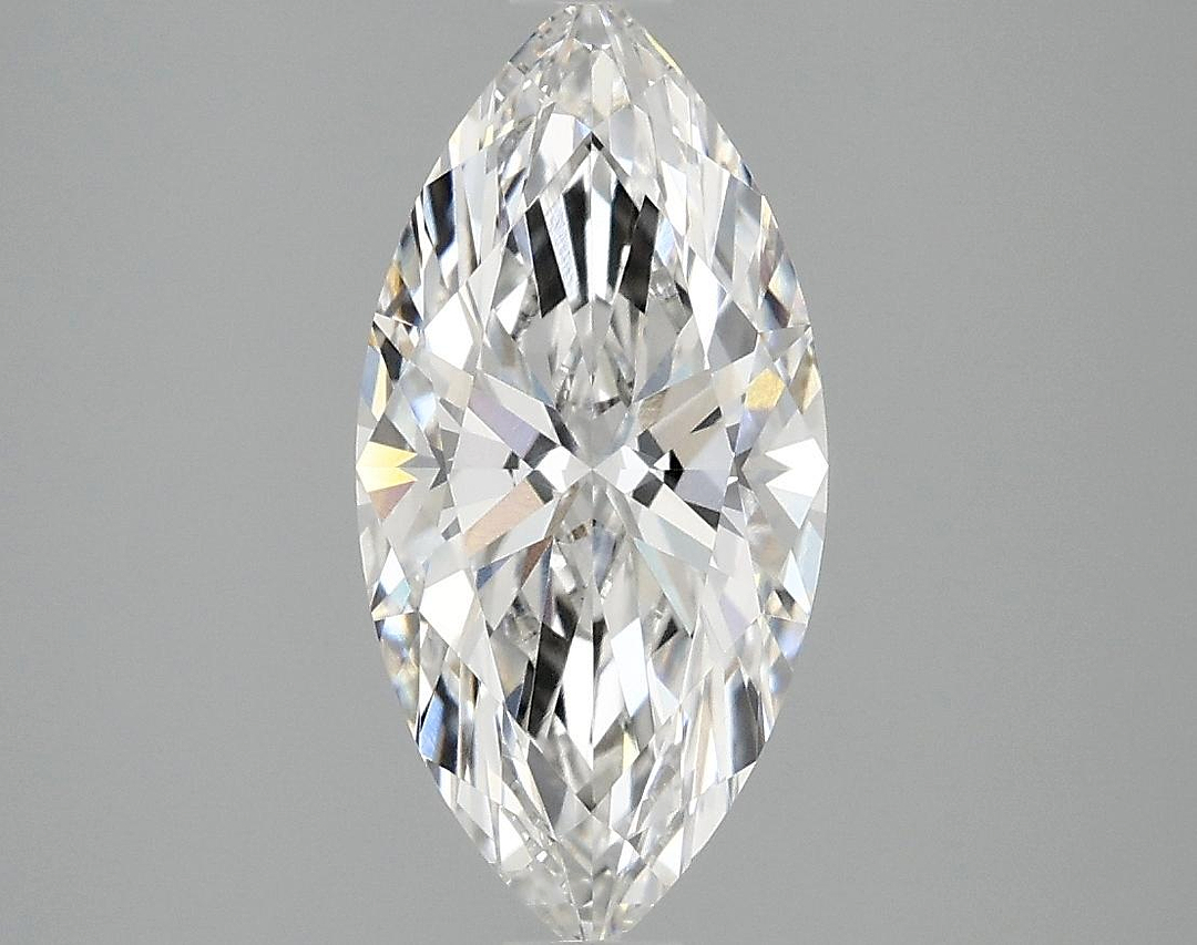 1.98 Carat Marquise Shaped Excellent Cut VVS2 IGI Certified Lab Grown Diamond