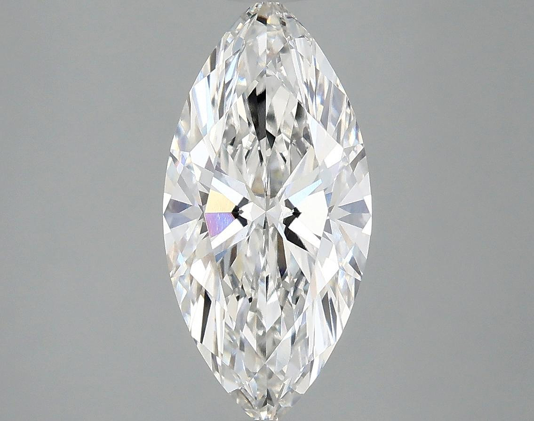 2.04 Carat Marquise Shaped Excellent Cut VVS2 IGI Certified Lab Grown Diamond