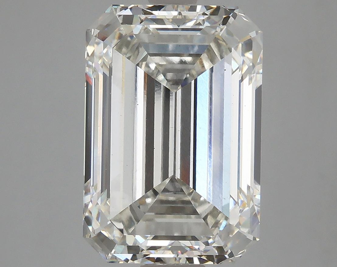 6.09 Carat Emerald Shaped Ideal Cut VS1 IGI Certified Lab Grown Diamond
