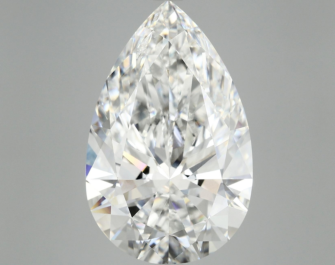 10.07 Carat Pear Shaped Ideal Cut VVS2 IGI Certified Lab Grown Diamond