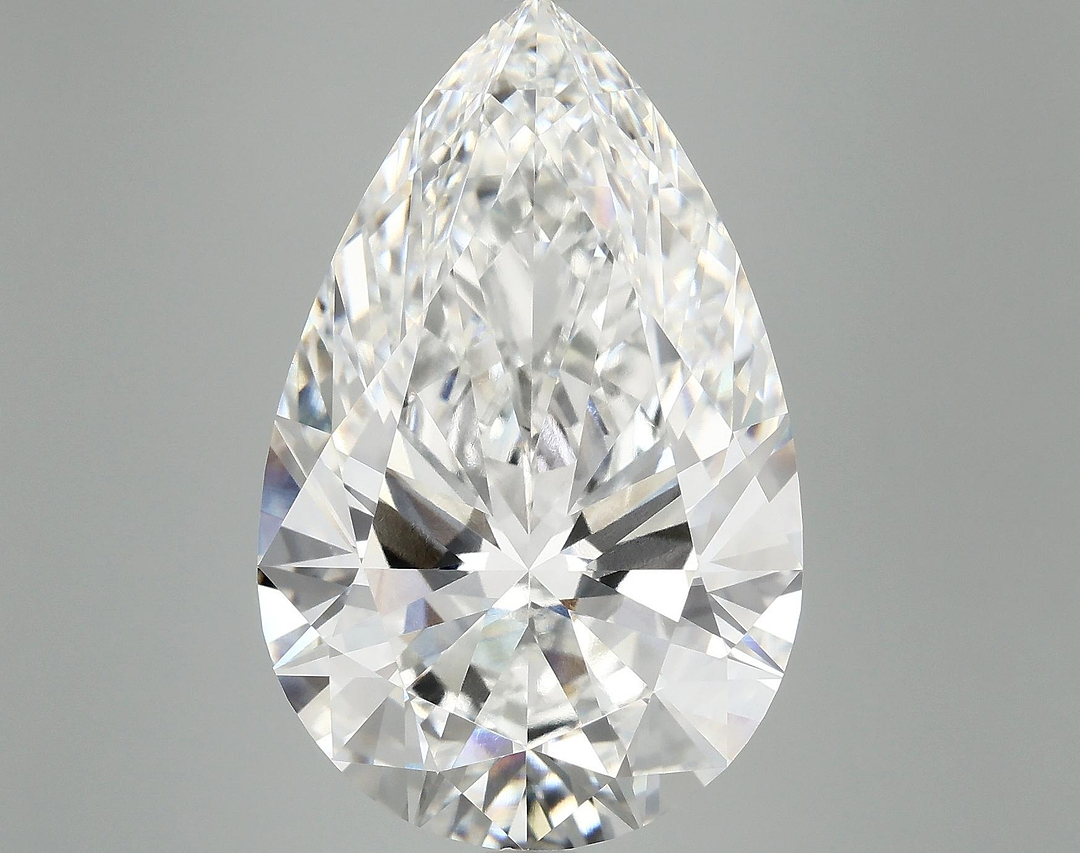 11.26 Carat Pear Shaped Ideal Cut VVS2 IGI Certified Lab Grown Diamond