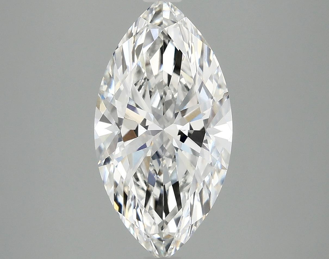 2.87 Carat Marquise Shaped Excellent Cut VVS2 IGI Certified Lab Grown Diamond