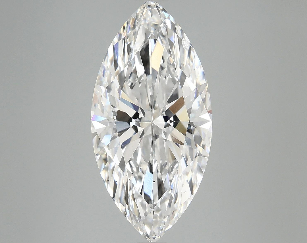 5.04 Carat Marquise Shaped Ideal Cut SI1 IGI Certified Lab Grown Diamond