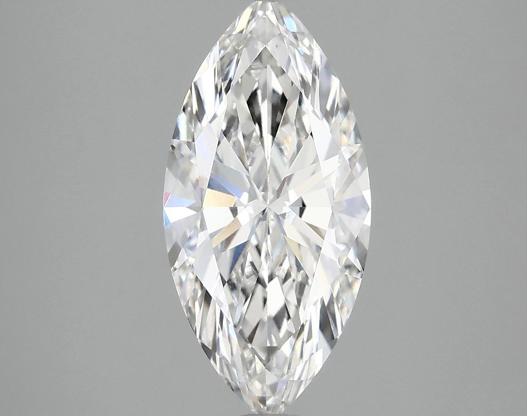 2.0 Carat Marquise Shaped Excellent Cut VVS2 IGI Certified Lab Grown Diamond