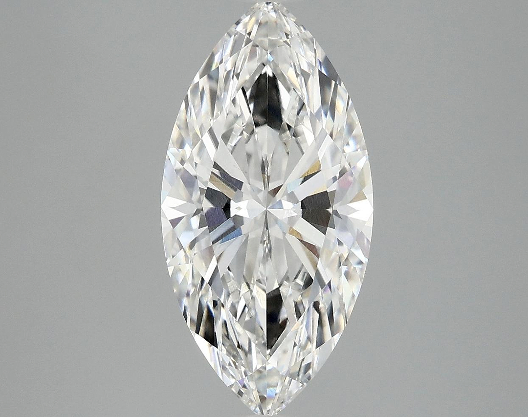3.09 Carat Marquise Shaped Ideal Cut VVS2 IGI Certified Lab Grown Diamond