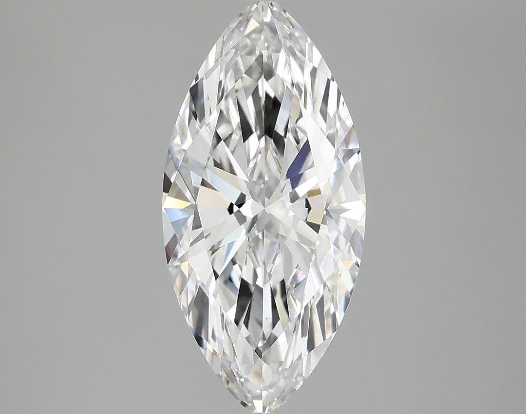 2.02 Carat Marquise Shaped Excellent Cut VVS2 IGI Certified Lab Grown Diamond