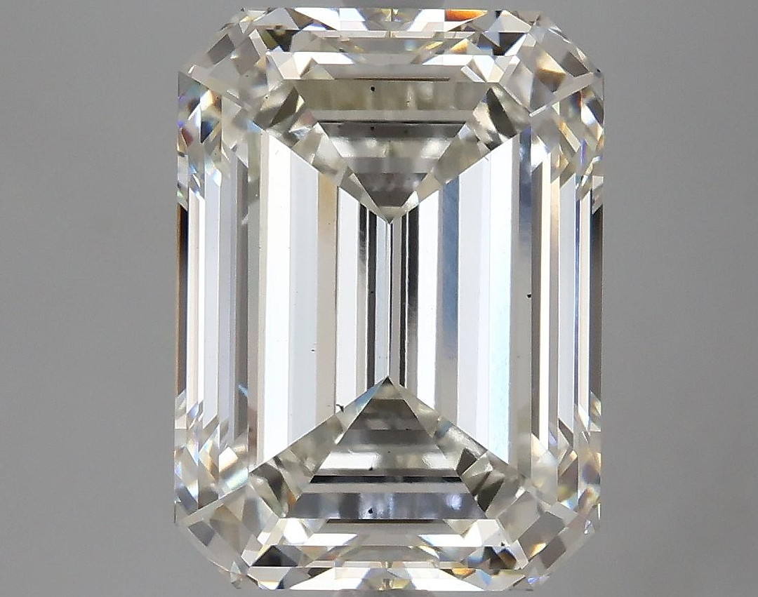 6.96 Carat Emerald Shaped Excellent Cut VS2 IGI Certified Lab Grown Diamond
