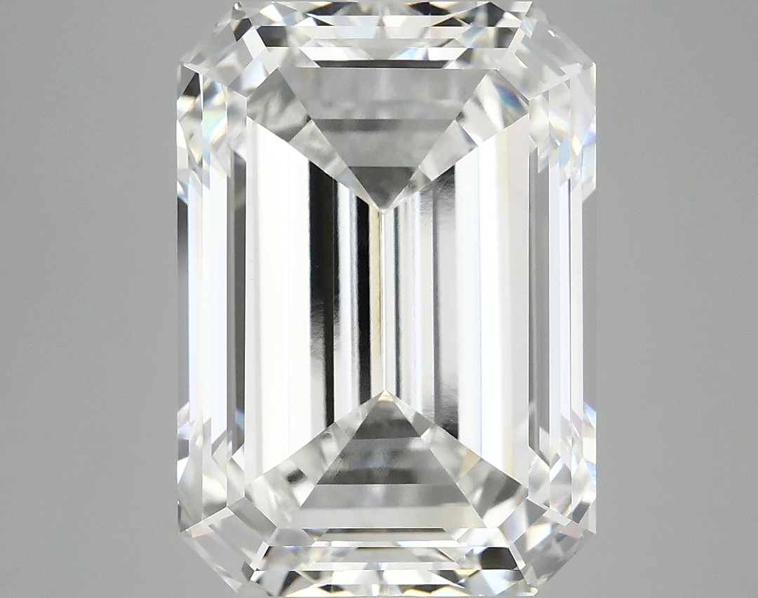 10.39 Carat Emerald Shaped Ideal Cut VVS2 IGI Certified Lab Grown Diamond