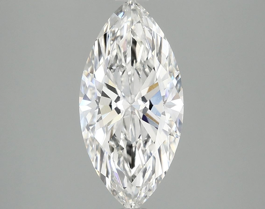 2.08 Carat Marquise Shaped Excellent Cut VVS2 IGI Certified Lab Grown Diamond