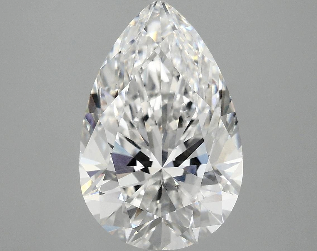 4.03 Carat Pear Shaped Excellent Cut VS1 IGI Certified Lab Grown Diamond