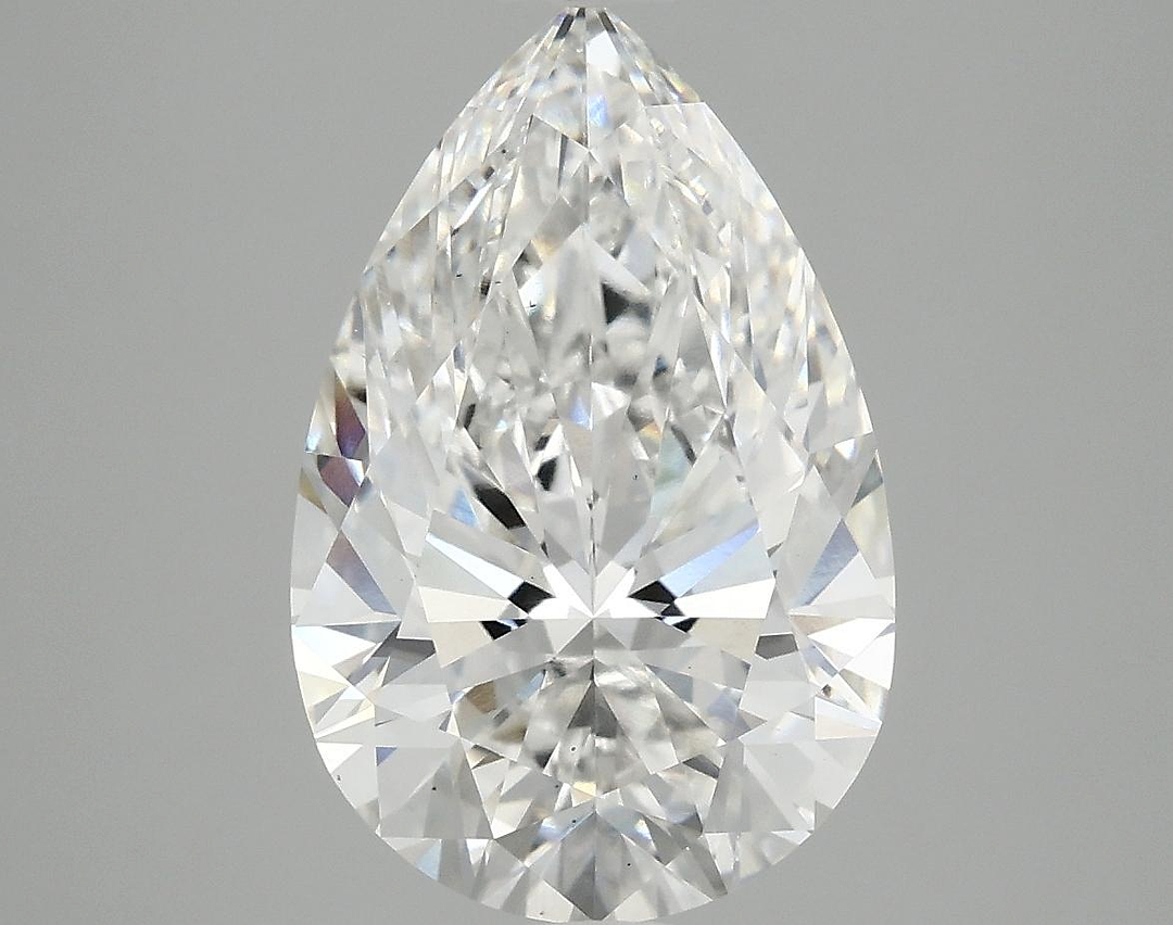 4.09 Carat Pear Shaped Excellent Cut VS2 IGI Certified Lab Grown Diamond