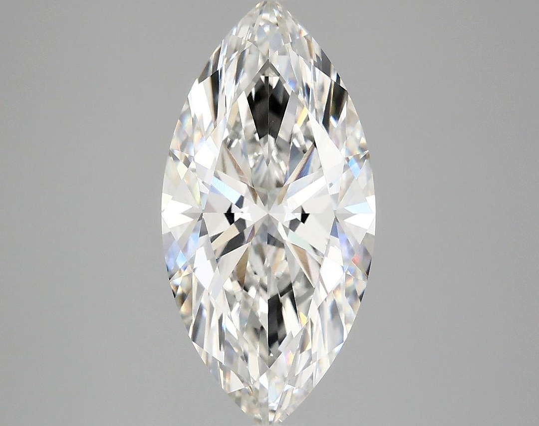 3.02 Carat Marquise Shaped Ideal Cut VVS2 IGI Certified Lab Grown Diamond