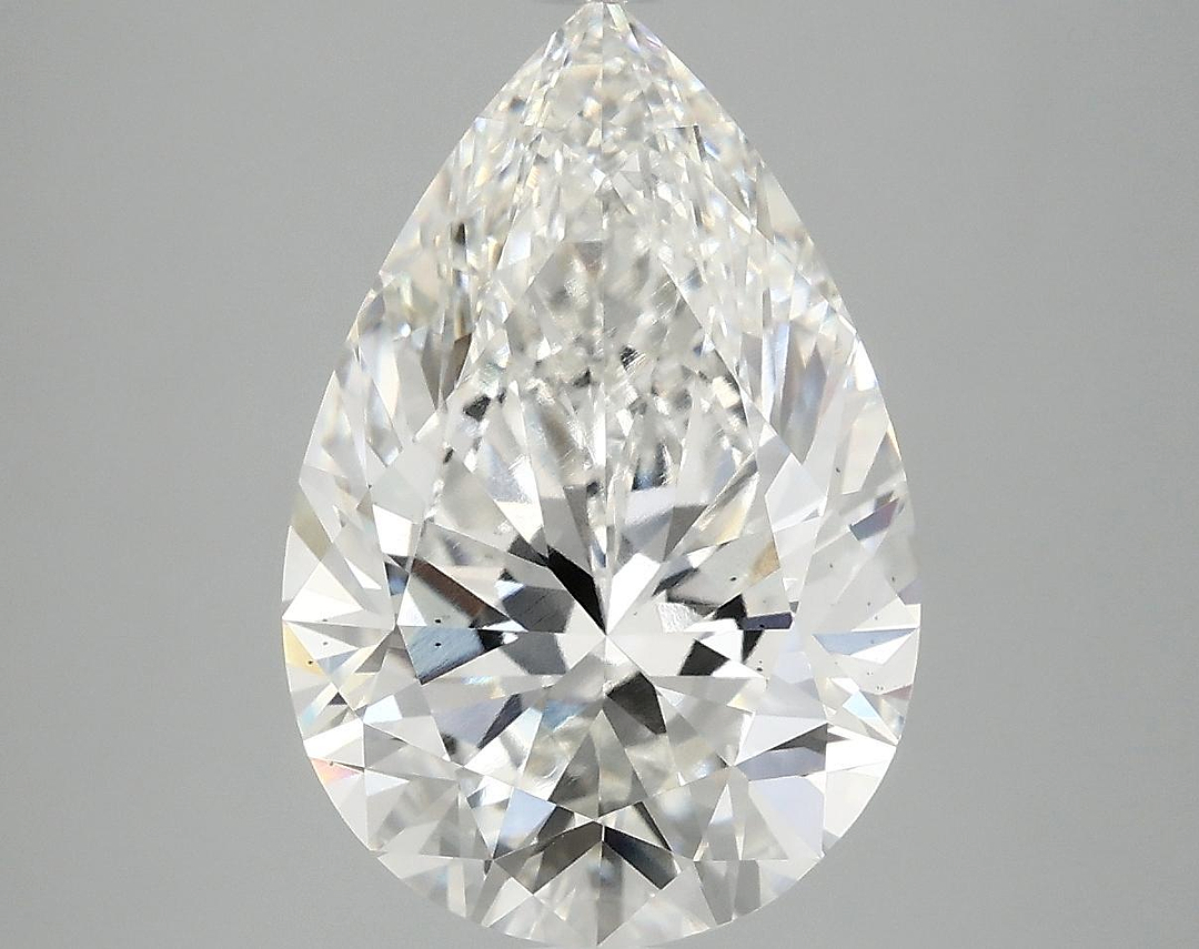 4.44 Carat Pear Shaped Excellent Cut VS2 IGI Certified Lab Grown Diamond