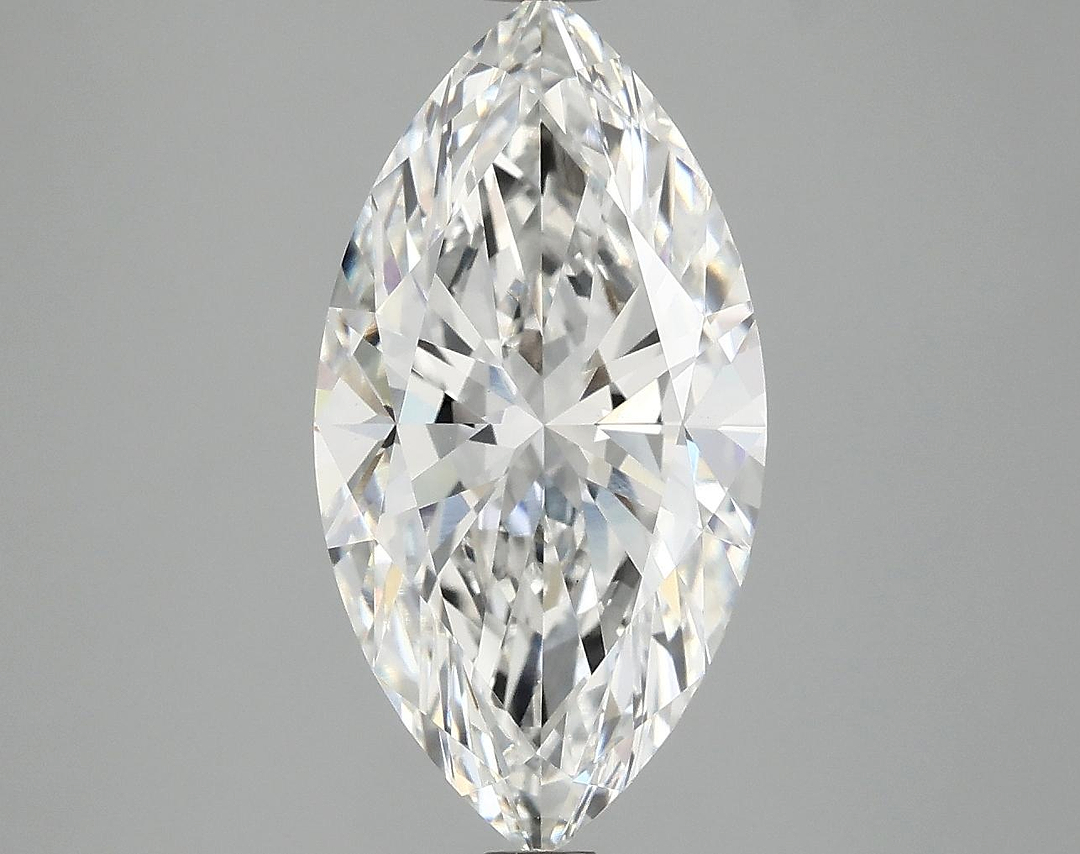 3.55 Carat Marquise Shaped Ideal Cut VVS2 IGI Certified Lab Grown Diamond