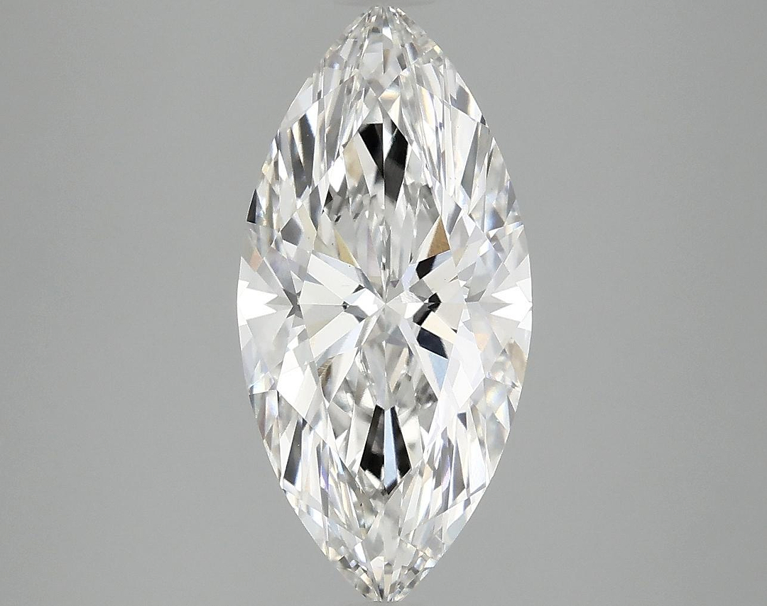 2.88 Carat Marquise Shaped Excellent Cut VS1 IGI Certified Lab Grown Diamond