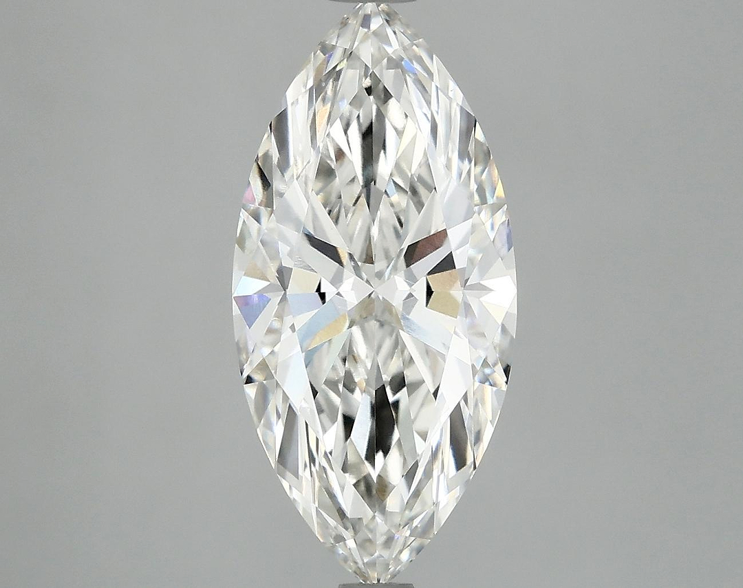 3.01 Carat Marquise Shaped Excellent Cut VVS2 IGI Certified Lab Grown Diamond