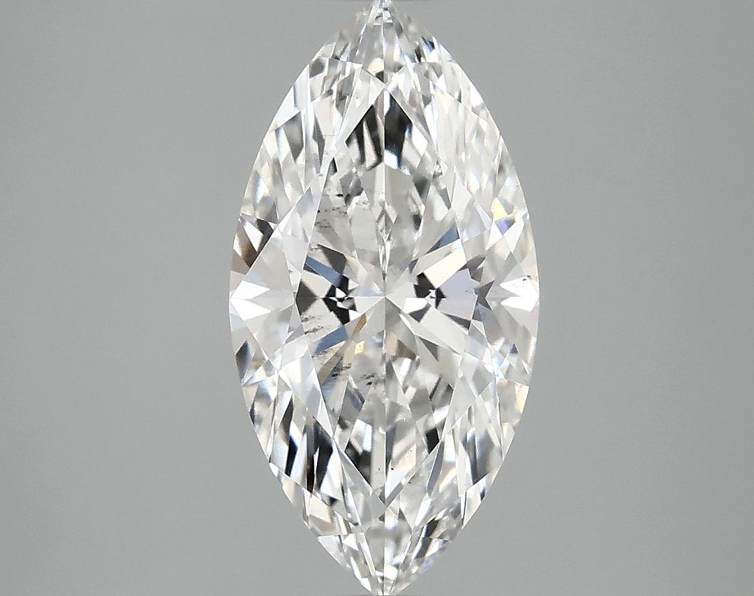 2.58 Carat Marquise Shaped Ideal Cut SI1 IGI Certified Lab Grown Diamond