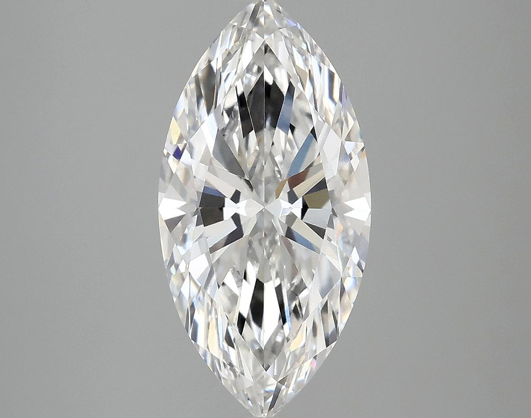 3.06 Carat Marquise Shaped Ideal Cut VVS2 IGI Certified Lab Grown Diamond