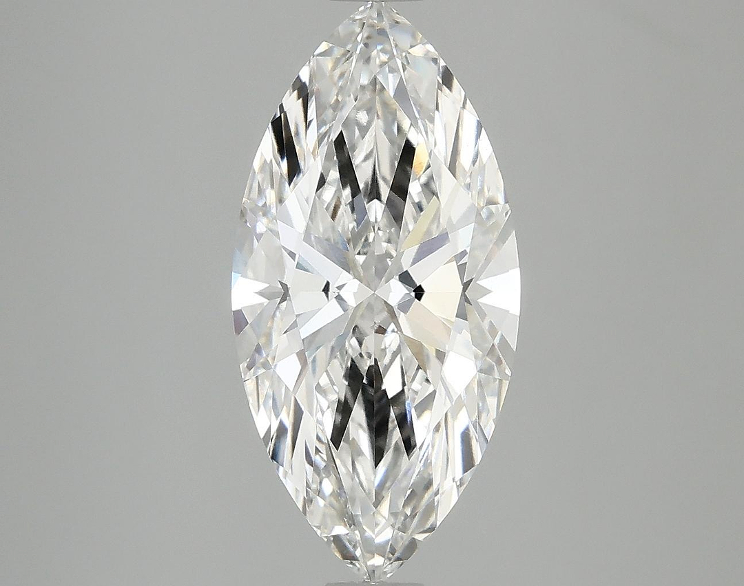 2.97 Carat Marquise Shaped Ideal Cut VVS2 IGI Certified Lab Grown Diamond