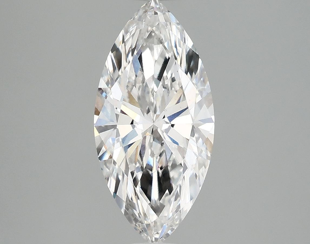 1.97 Carat Marquise Shaped Excellent Cut VS2 IGI Certified Lab Grown Diamond